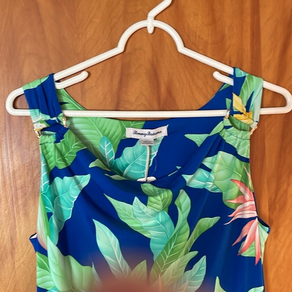 Tommy Bahama size S Carmela dress NWT nirvana night maxi in Turkish sea - Picture 4 of 4